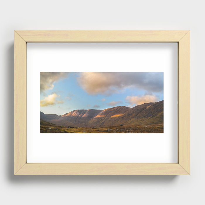 Scotland Landscape Recessed Framed Print