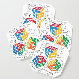 Rubik's Cube algorithm rubik's cube impossible math Rubiks Cube Rubik Cube Retro Colorful / son Cube Game /  math kids gift  / Fun Gift for Cuber Spinning Rubix / rubik's cube present Coaster