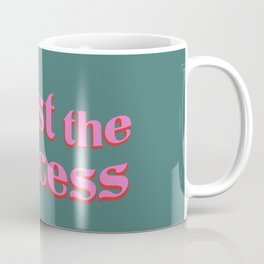 Trust the Process Teal Pink Minimal Mug
