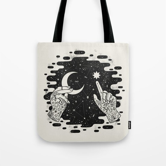 Look to the Skies Tote Bag
