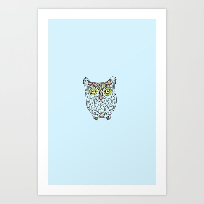 owl Art Print