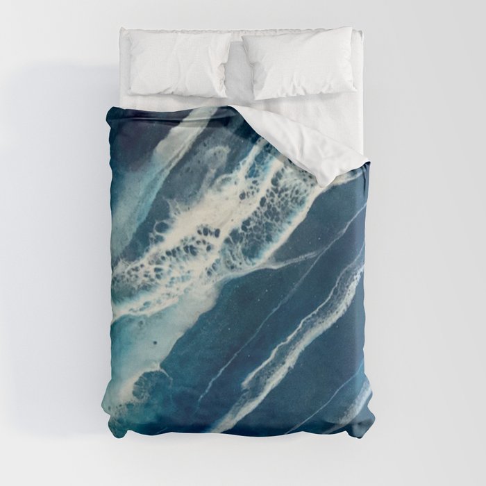 Blue Dreamscape Duvet Cover