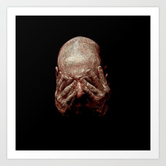 I just can’t Art Print