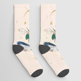 Moon insects Socks