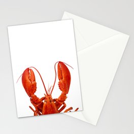 Atlantic Lobster 2 Stationery Card
