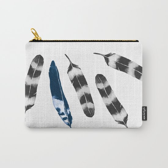 Feather Drift Carry-All Pouch