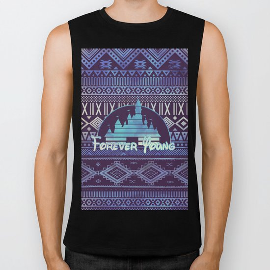 forever young Biker Tank