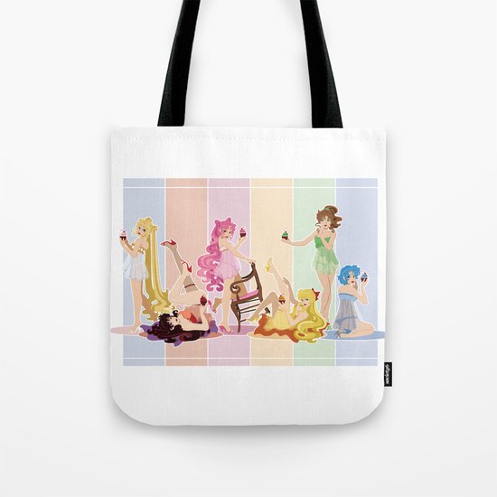 Sailor Moon Pinup - Cupcakes Tote Bag