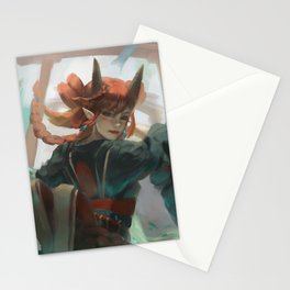 Redhead Demon Stationery Cards