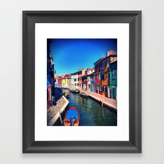 Burano Framed Art Print