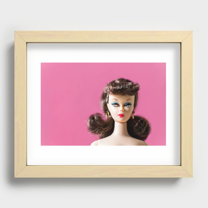 Throwing Shade Recessed Framed Print