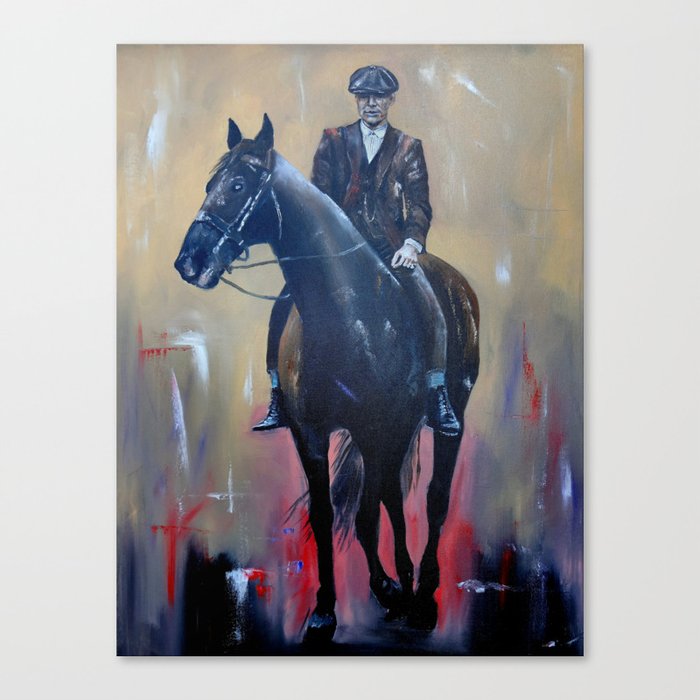 Peaky Blinders Horse Canvas Print By Howie33 Society6