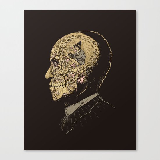 Why zombies want brains Canvas Print