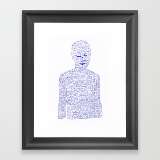 Mummy Framed Art Print