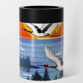 Morning flight over the lake Can Cooler