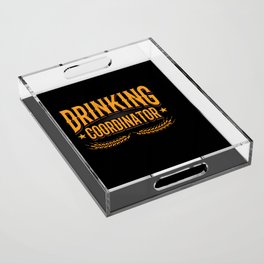 Drinking Coordinator Acrylic Tray