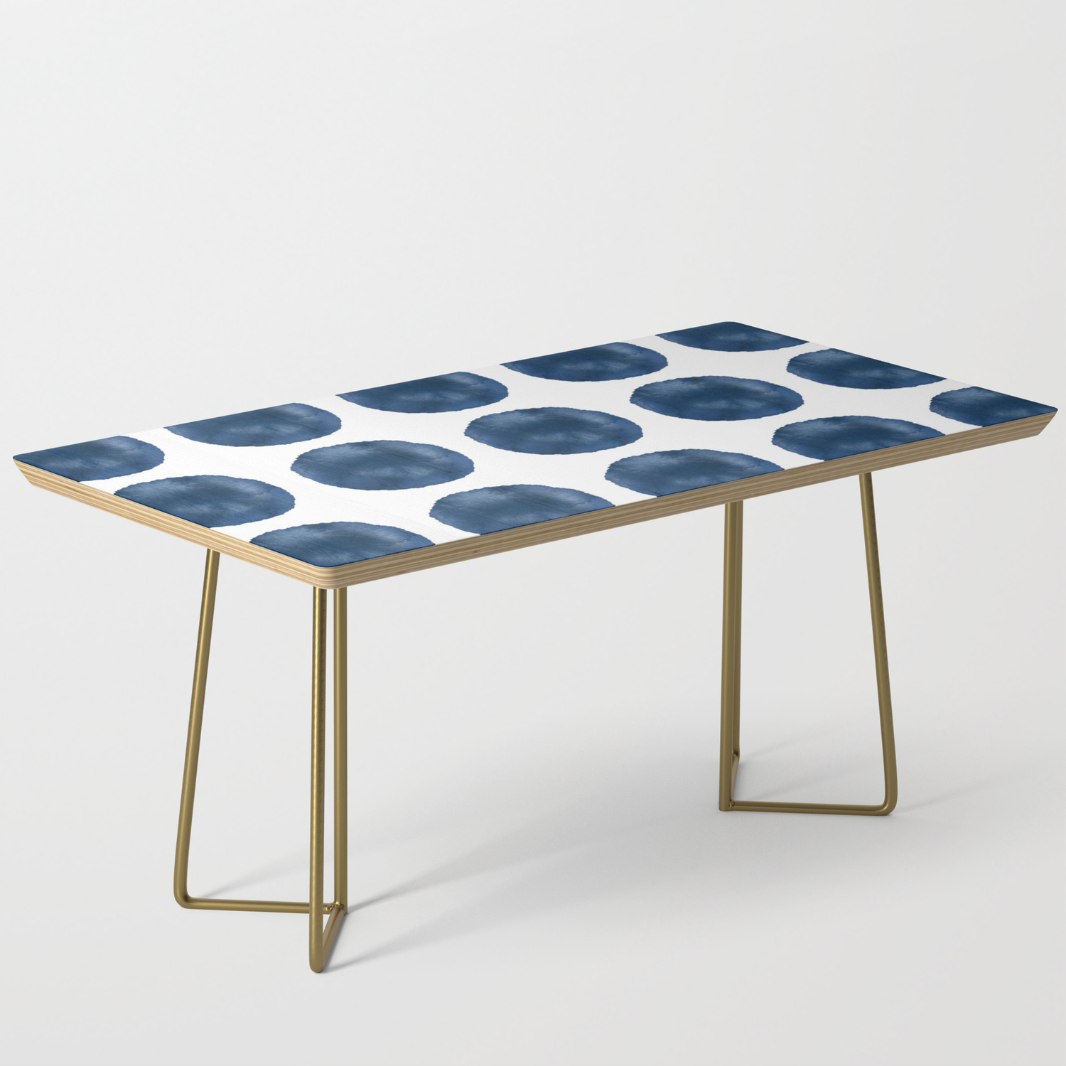 The Blue Dot Coffee Table By Basilique Society6