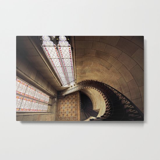 Don't Look Down! Metal Print