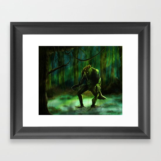 THE SWAMP Framed Art Print