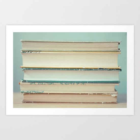 Books Art Print