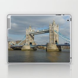 Great Britain Photography - Tower Bridge In The Center Of London Laptop Skin