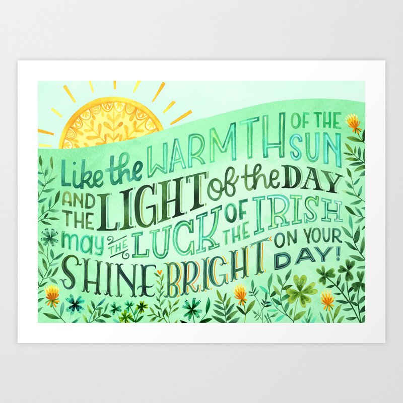 Like The Warmth Of The Sun And The Light Of The Day Luck Of The