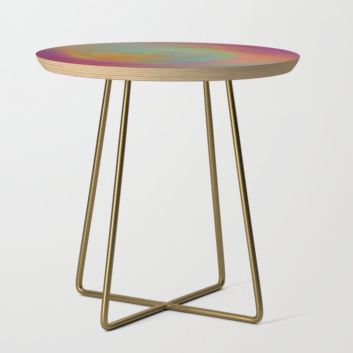 Neon Fluid shapes Side Table