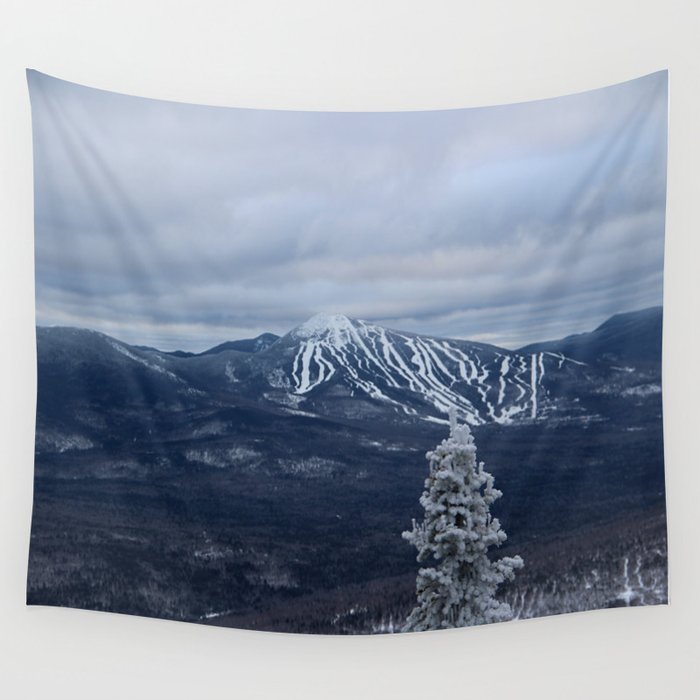 Winter Overlooking Sugarloaf Wall Tapestry