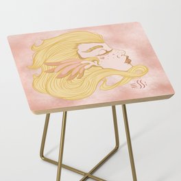Angel ear wings angelical design pastel colors Side Table