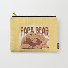 Papa Bear Illustration Carry-All Pouch