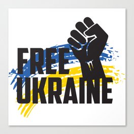 Free Ukraine Canvas Print