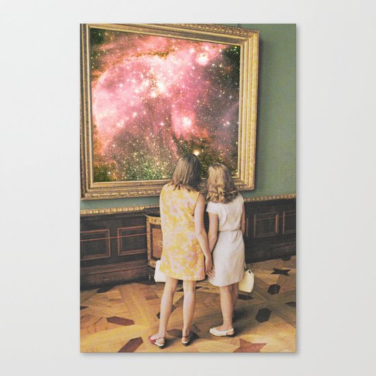 Su bella distancia Canvas Print