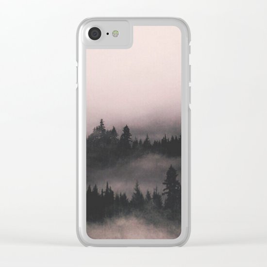 When the fog comes in Clear iPhone Case