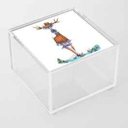 Fashion Christmas Deer 9 Acrylic Box