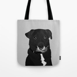 The Dashing Mixed-Breed Dog Tote Bag