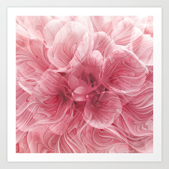 Fractal Flower Art Print