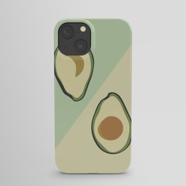 Split avocados iPhone Case