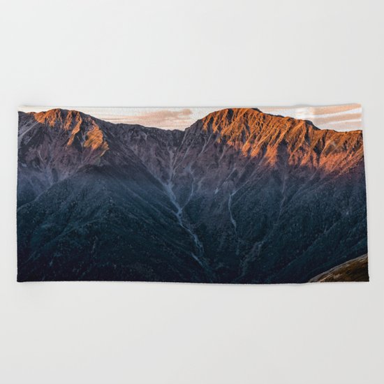Southern Alps II Beach Towel