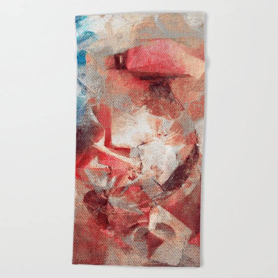Anthropophagic Deliriums Beach Towel