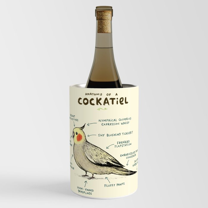 Anatomy of a Cockatiel Wine Chiller