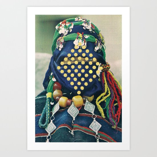 Dotted Tribe Art Print