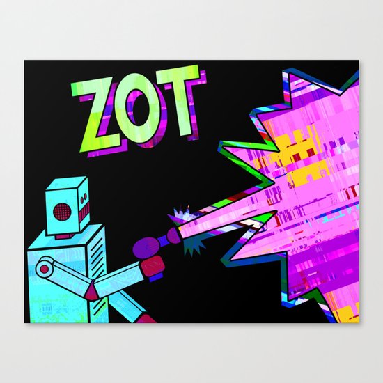 zot Canvas Print