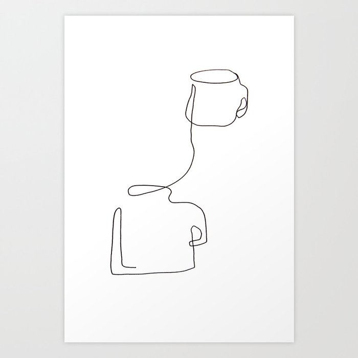 Two Cups Art Print