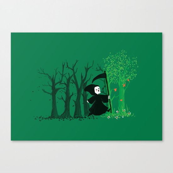 The hills WERE alive Canvas Print