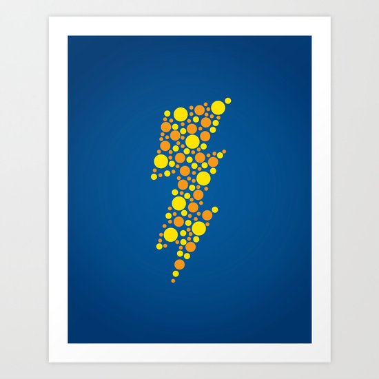 Lightning Art Print