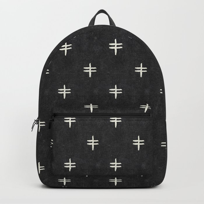 double cross on onyx Backpack