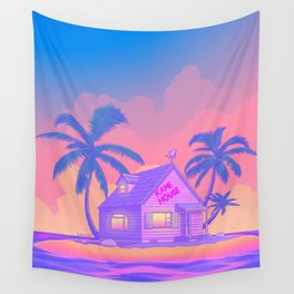 80s Kame House Wall Tapestry