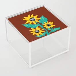 Sunflowers Acrylic Box