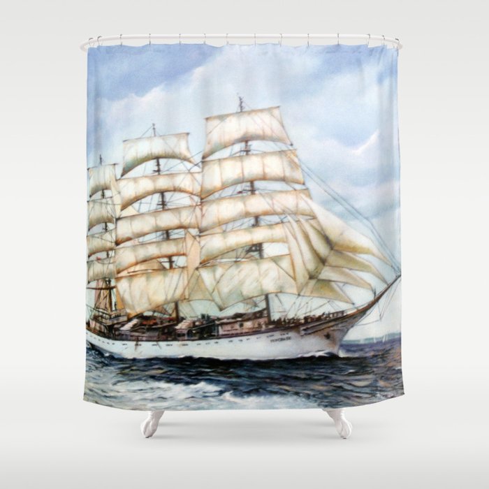Regata Cutty Sark/Cutty Sark Tall Ships' Race Shower Curtain