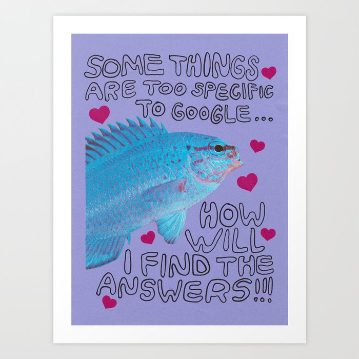 some things are too specific Art Print